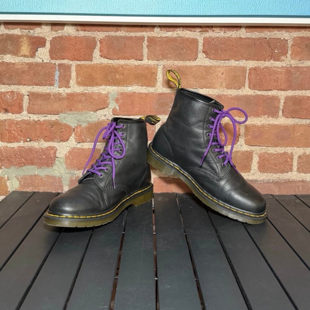 Dc. Marten's 1460 Smooth Leather Lace-Up Boots